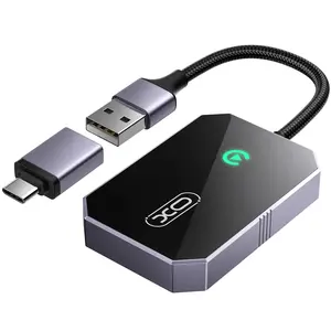 Wireless CarPlay Adapter, Upgrade Converts Wired to Wireless CarPlay for iPhone, Wireless Control Plug & Play Apple CarPlay Compatible with Cars from 2017 Onwards and Apple iPhone 6 and Later Models Running iOS 10+