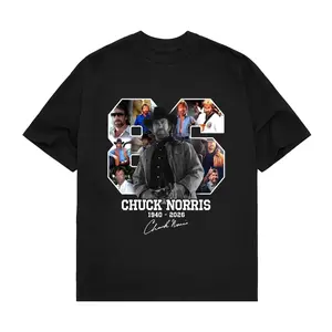 RIP CHUCK NORRIS Shirt, Heaven Needed Security, Chuck Norris Shirt, Fashion Cotton, Full Colors, Full Sizes, For Men, For Women