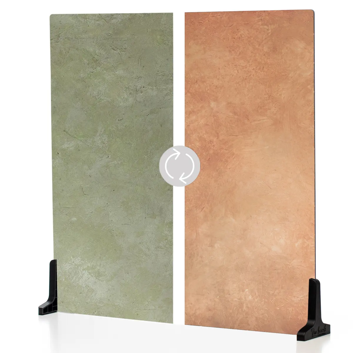 New V-FLAT WORLD Duo Board for Photographers - 24x24in Double-Sided Surface Board, French Clay/Terracotta Blush