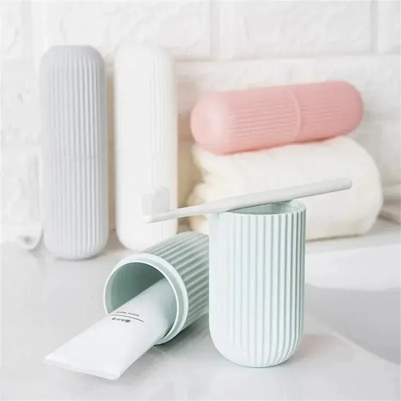 Travel Toothpaste & Toothbrush Protector Case