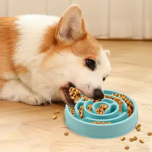 Slow Feeder Cat Dog Bowl - Anti-Choke Maze Lick Mat, Interactive Pet Food Tray for Healthy Eating, Bloat Prevention & Digestion Aid