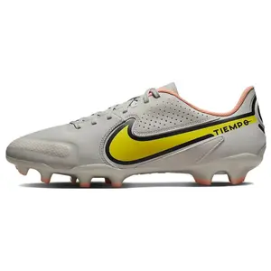 Men's & Women's Nike Tiempo Legend 9 Academy MG Soccer Cleats - House White, Cushioning, Grip, Durability, Ball Control, Low-Profile, Textured Upper - Official Maison Mihara Trending Shoes