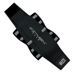 FITMENTEAM Gen III Workout Waist Trainer Belt - Ultimate Lifting Support & Core Engagement for Men - Breathable Adjustable Lumbar Support for Gym & Daily Activities - Neopren Dumbbell