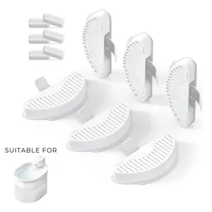 Uahpet 6 Pack & 12 Pack Replacement Filter Sponges for 67oz/2L Automatic Pet Fountain (Water fountain isn`t Included)