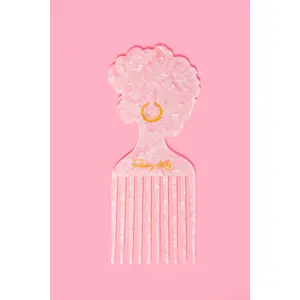 Cotton Candy Afro Pick