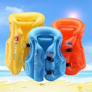 Children's life jacket buoyancy inflatable vest Child swimwear anti-reverse vest beginner swimming