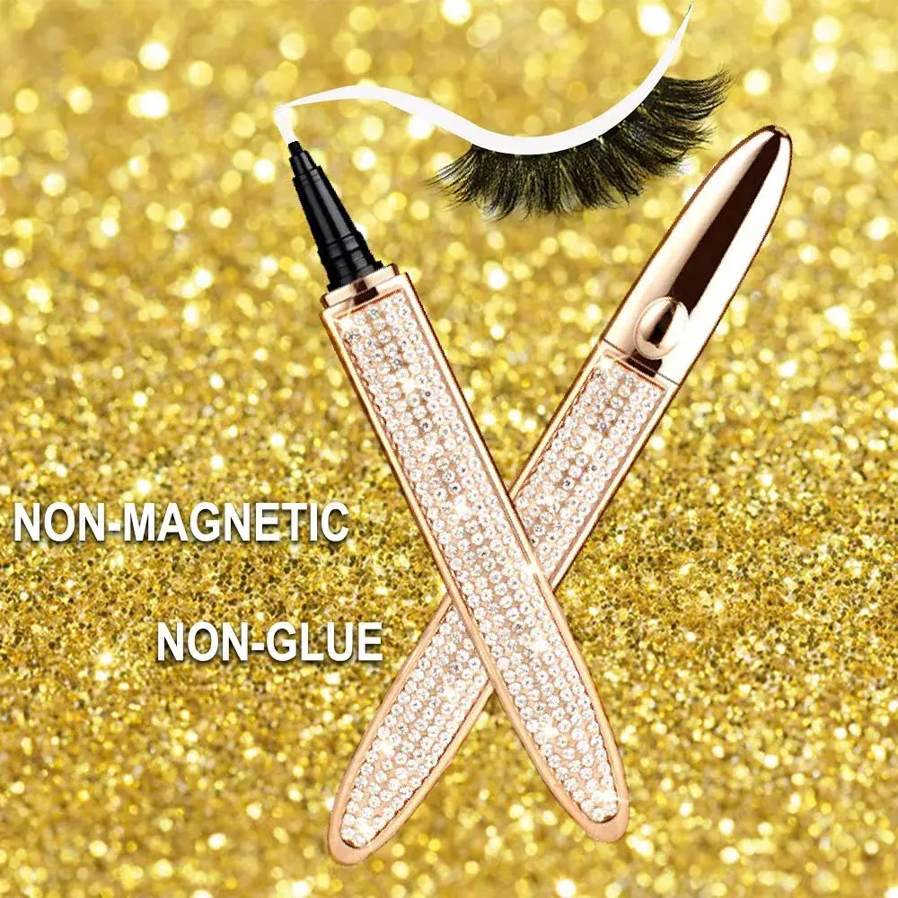 Adhesive Eyeliner Eyelash Glue Pencil - glue - Waterproof - Shower