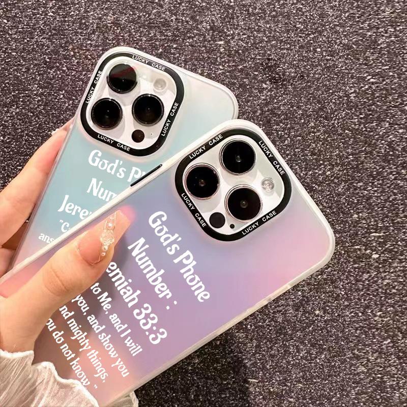 Color-Changing Mobile phone case for iPhone 16 15 14 13 12 11 X XS PRO MAX PLUS Mobile phone shockproof protective case|Color changes with angle