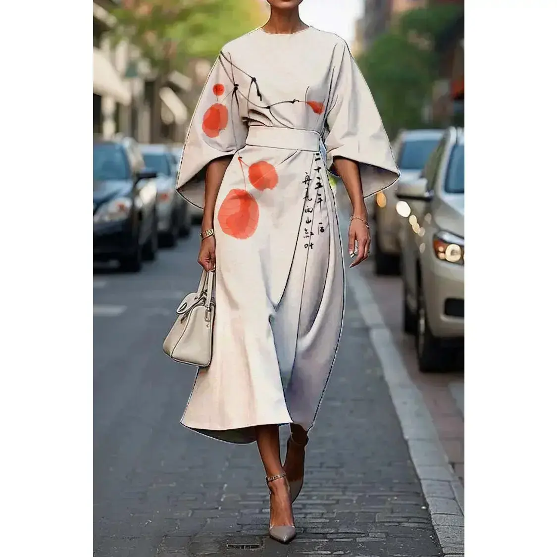 Women's Modern Kimono Dress (Multiple Patterns) Women's Modern Kimono Dress (Multiple Patterns)