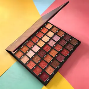 42-Shade Maple Deep Red Eyeshadow Palette Matte & Shimmer Mix Waterproof, Sweat-Proof & Long-Lasting Perfect for All Skin Tones｜Ideal Gift for Valentine’s Day, Mother’s Day & Christmas