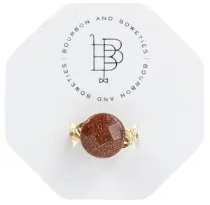 Orange Sandstone Ring