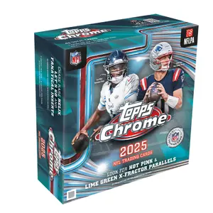 1x 2025 Topps Chrome NFL MEGA BOX Pick Your Team Winner Take All Box Break