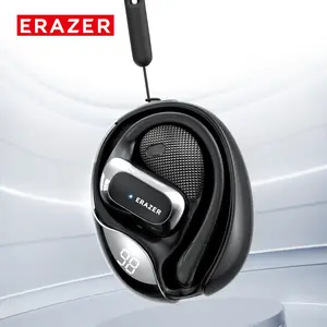 ERAZER X5 OWS Open-Ear Headphones, Ear Hooks Design , Wireless Earbuds, With HD Mic, Waterproof, Power Digital Display, 24H Playtime, Bluetooth 5.4 Earbuds, Gaming with Low Latency