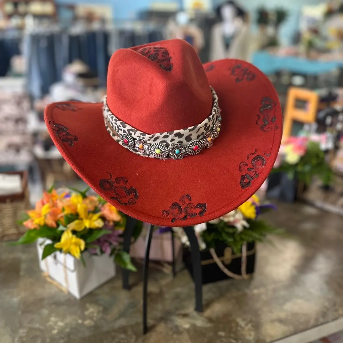 Custom cowboy hats