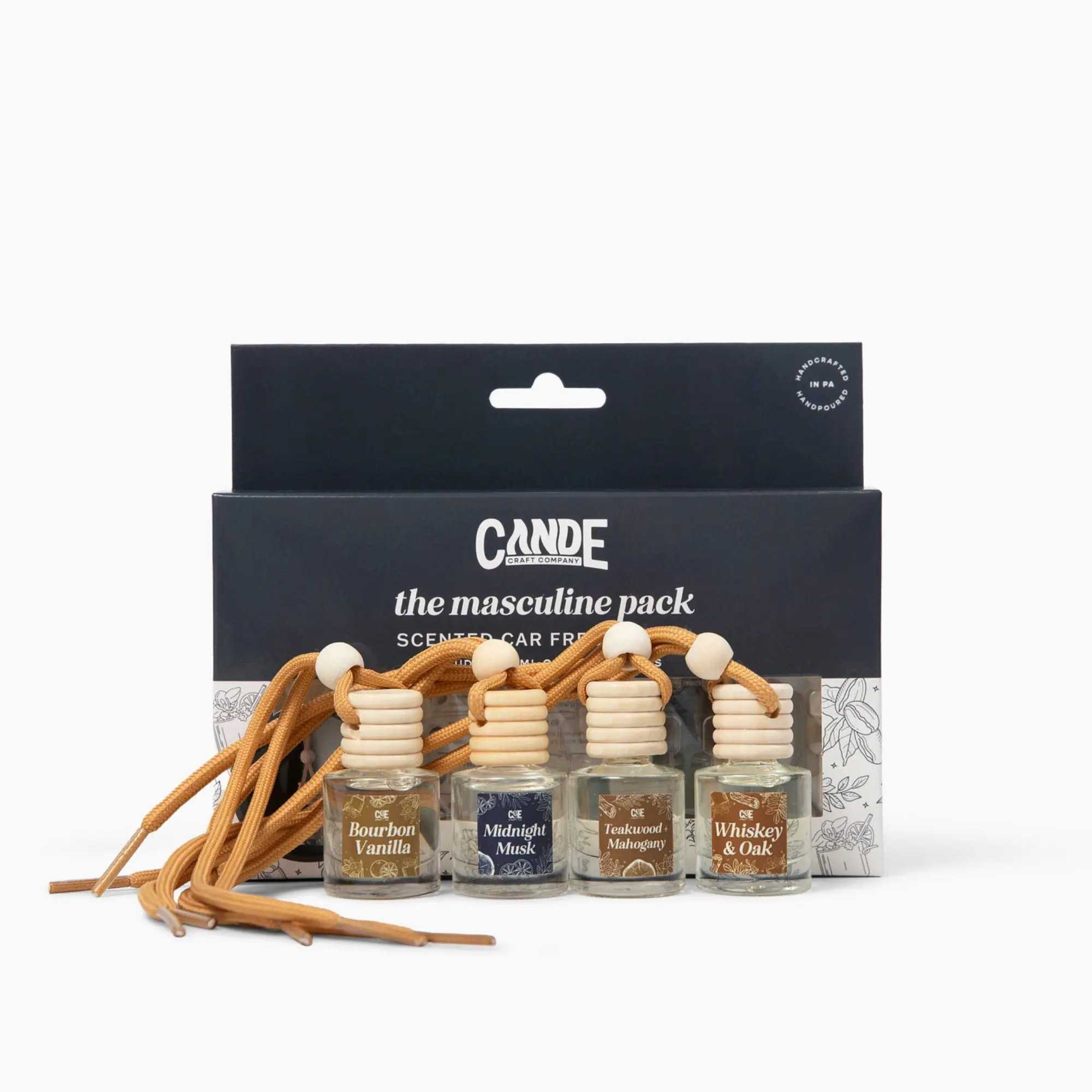 Multiple Pack Scented Car Fresheners Bundle – Multi Unique Scents, 8ml Each, Cars, Vehicle Accessories