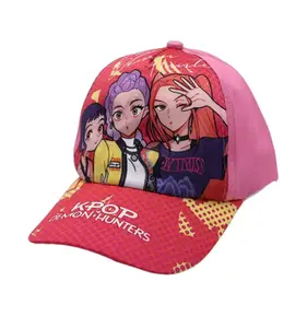 Cartoon K-POP Demon Hunters Baseball Cap Adjustable