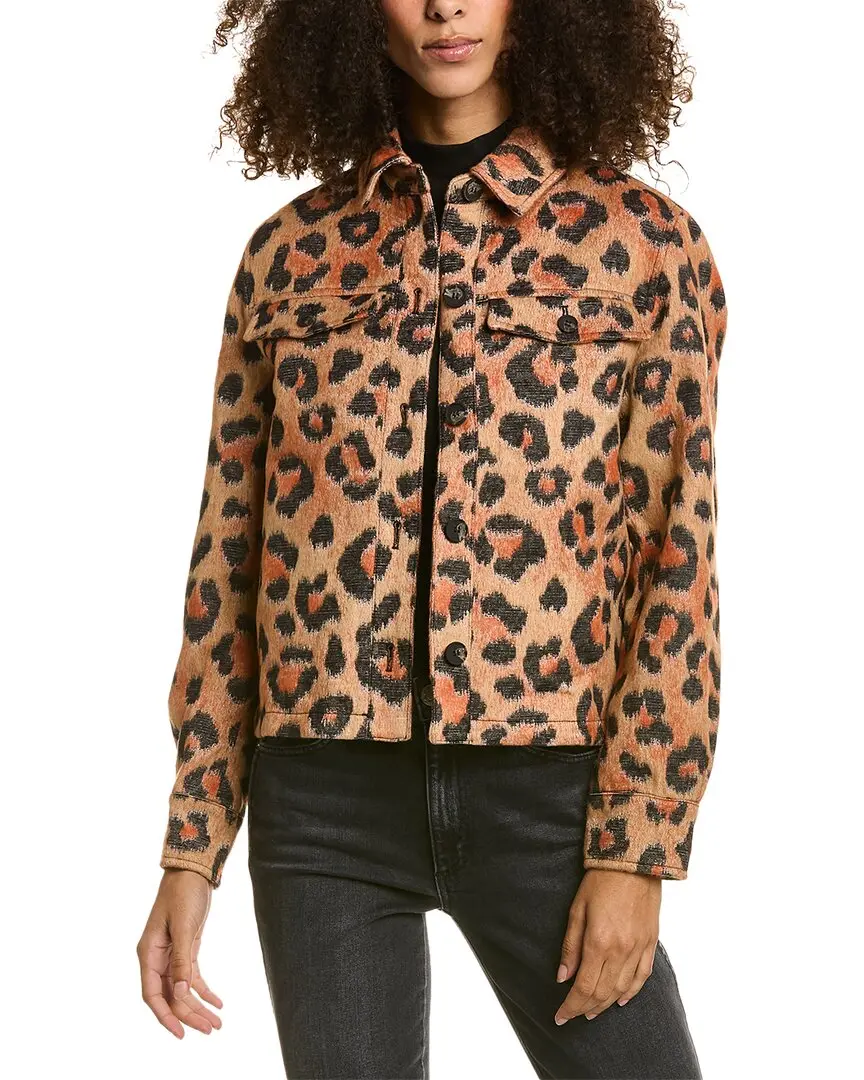 AllSaints Honor Leo Wool-Blend Jacket