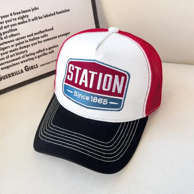 Since1865-White + Black Brim