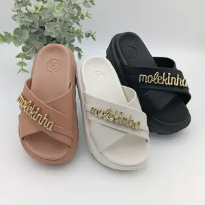 Molekinha Brazilian Style Peep Toe Sandals
