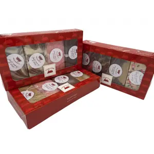 Uncle Butch's Fudge Gift Box - Customize Your 4-piece selection of Rich, Creamy Fudge - Peanut Butter, Chocolate, Cheesecake & More! - Made with Real Butter, No Marshmallows Needed for Smooth Texture - Perfect for Dessert, Snack, or Gifting - 32oz Box