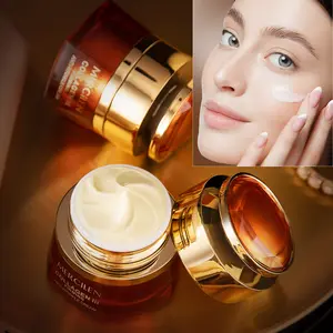 Mercilen Collagen Gold Cream 50ML, Lightweight Hydrating Moisturizing Facial Cream, Improves Rough Skin Texture, Reduces Fine Lines, Suitable All Skin Types