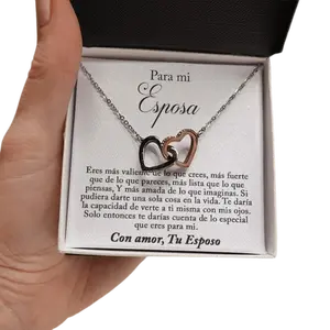 Regalo para Esposa, Para mi Esposa, Regalo aniversario, Regalo para mujer, Gift For Her, Romantic Necklace, Anniversary Jewelry, Valentine Gift For Wife Girlfriend, Birthday Present