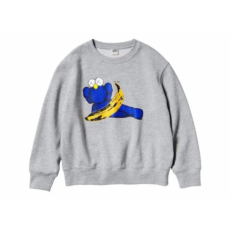 KAWS x Uniqlo Warhol Graphic 472951 Sweatshirt Gray (unisex) by StockX