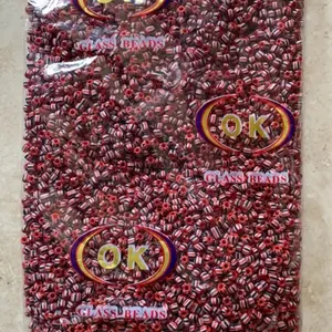 GLASS BEADS 1 Lb color for Oya Make bracelet necklace DIY