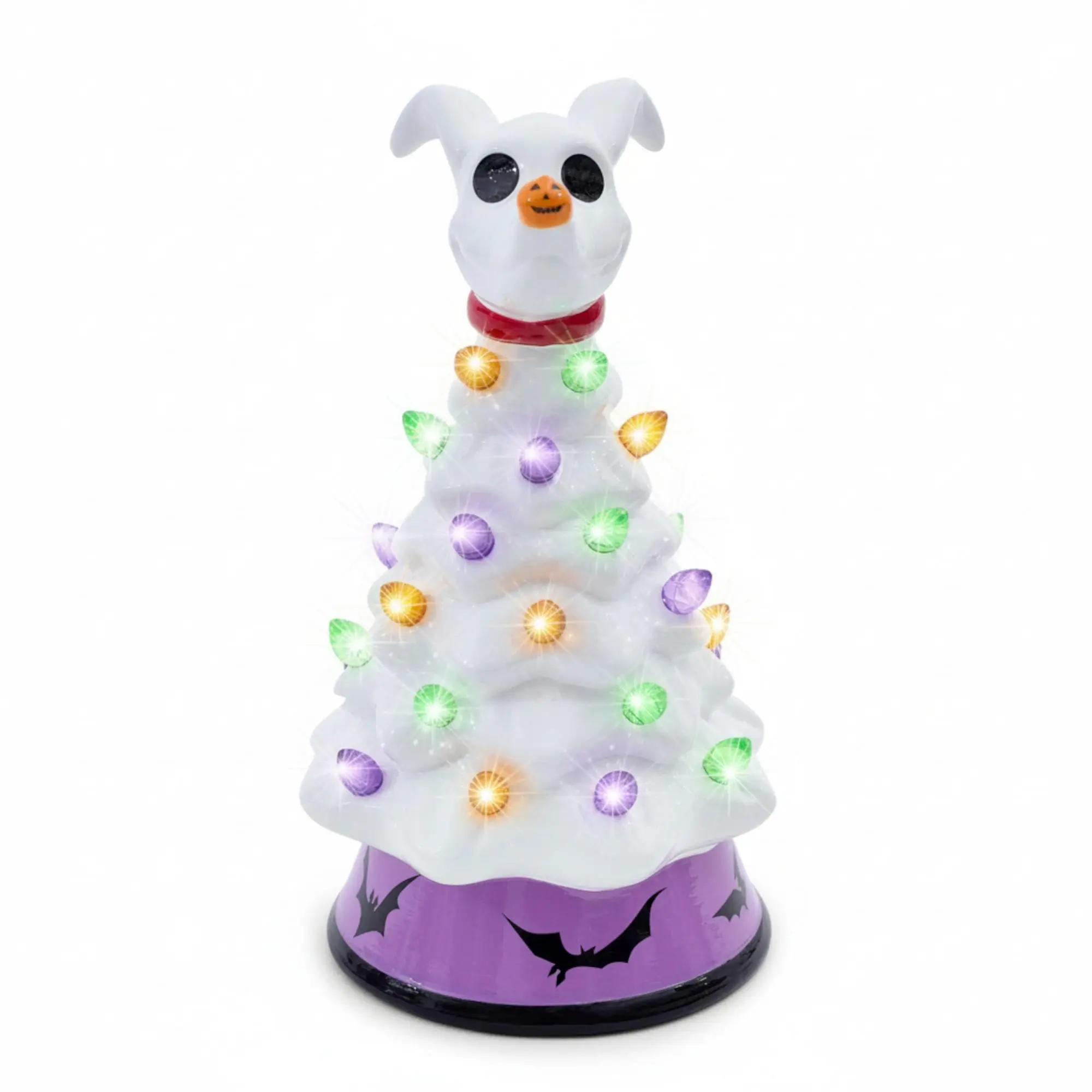 Disney The Nightmare Before Christmas Zero Light-Up Ceramic Christmas Tree Disney The Nightmare Before Christmas Zero Light-Up Ceramic Christmas Tree
