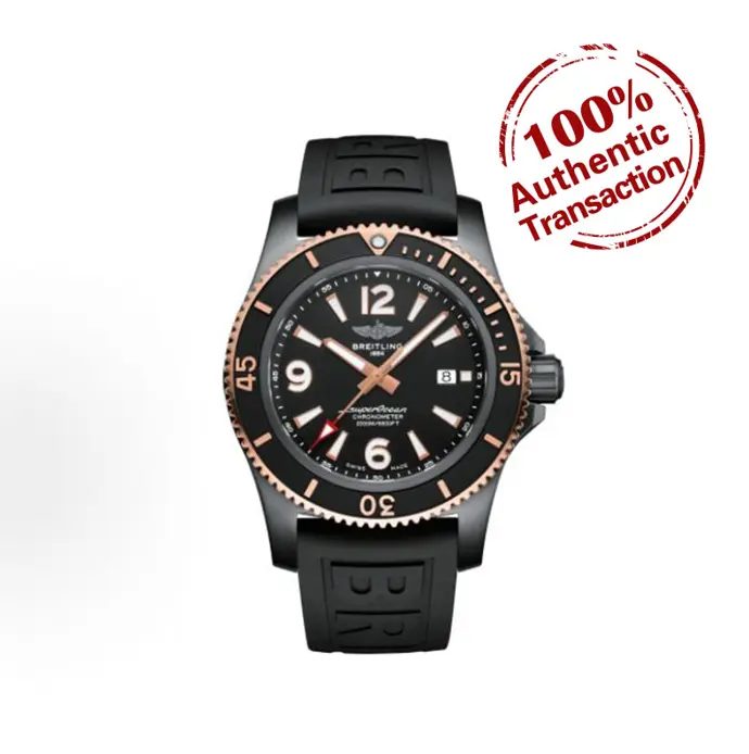Breitling Superocean U17368221B1S1, Automatic Mechanical Movement, Black Steel, 46mm