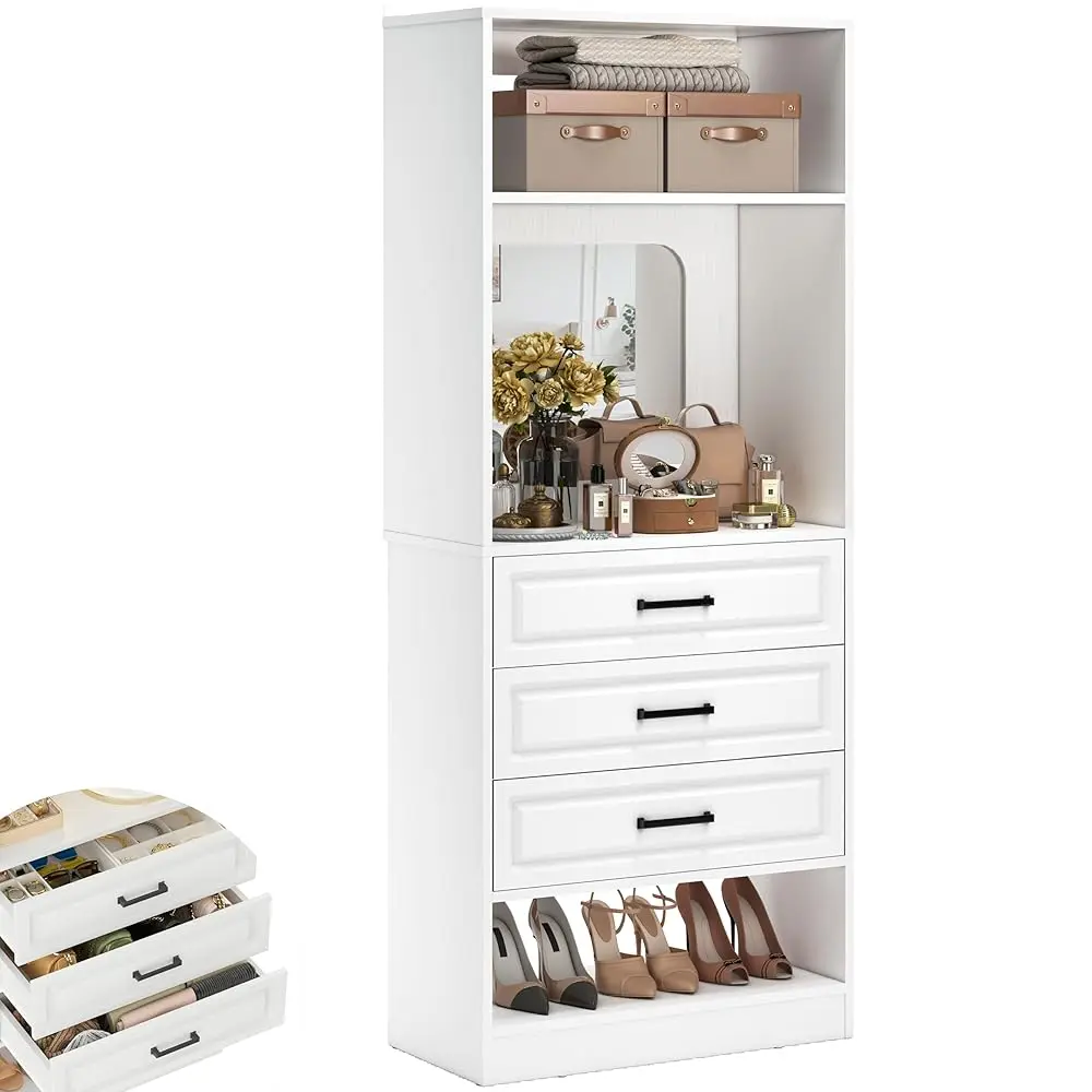 25'' Mirror Closet System