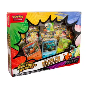 Pokemon TCG: Mega Evolution - Ascended Heroes First Partners Deluxe Pin Collection
