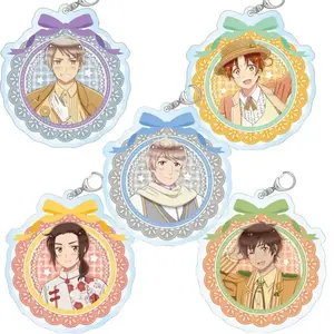 Hetalia Characters Acrylic Keychain, Gift For Fan