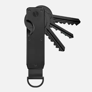 Minimalist Innovative Keyholder, Compact Keys Organizer, Multifunctional Smart Durable Car Key Chain, Fashion Accessories, With Key Case, For Key Holder Secures 1-5 Keys, Easy To Carry, Versatile Accessories