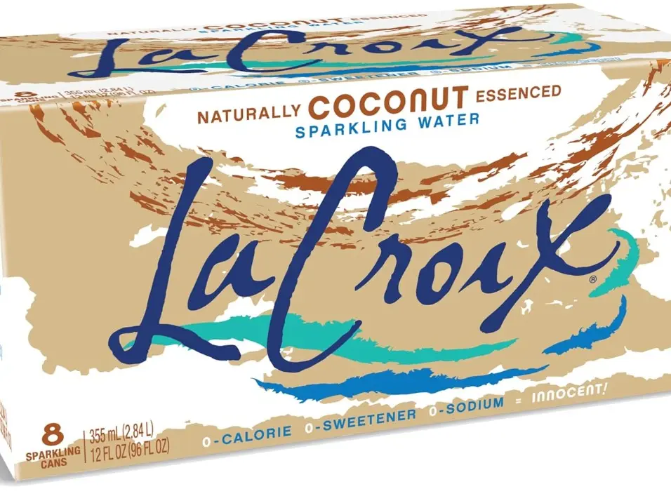 LaCroix Sparkling Water, Coconut, 12 Fl Oz (pack of 8)