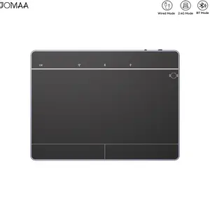 JOMAA Wired&2.4GWireless&Bluetooth Trackpad for Windows 10/11,Rechargeable Touchpad Mouse with Multi-Gesture Support for PC Laptop Compute