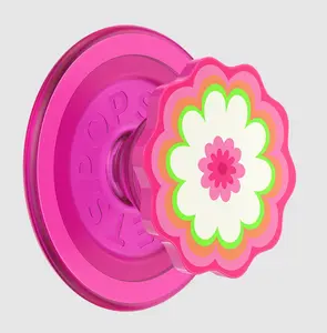 popsockets Molded Flower Kaleidoscope Pink MagSafe PopGrip