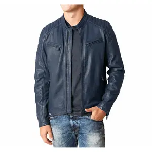 Mauritius Men's Moto Leather Jacket