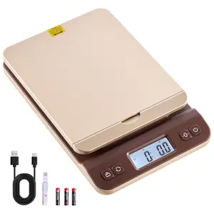 【DealsForYouDays】VEVOR Digital Shipping Postal Scale, 0.1 oz High Accuracy, 88 lbs Postal Scale with Hold/Tare/Auto-off Function, Flip Holder Design & Easy Calibration, Fit for Home and Office Use, Battery Included