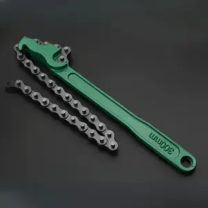 Adjustable Ratchet Chain Wrench 12 Inch Steel Tool Heavy Duty Wrench for Car Maintenance Oil Filter Installation Removal Furniture Repair Spanner Wrench