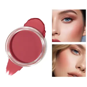 Mousse Soft Blush, Matte Natural Nude Makeup, Long-Lasting Non-Fade, Smooth Application, Ideal for Beginners, Daily Use, Energizing Blush