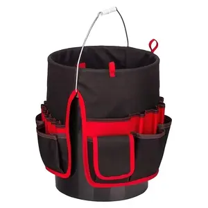 Newshark Multi-Functional Tool Storage Bag, Waist Pack with Adjustable Strap, Durable Repair Tool Bag for Electricians and Gardeners
