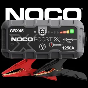 NOCO Boost X GBX45 1250A Jump Starter for 6.5L Gasoline and 4.0L Diesel Engines