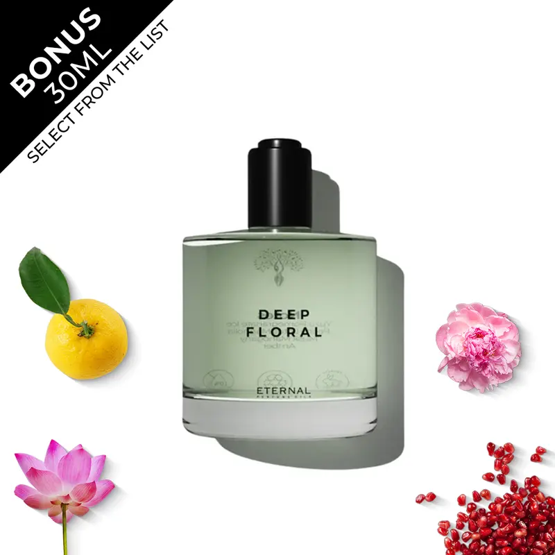 Eternal Perfume Oils – Deep Floral Perfume Oil- Eternal Long-Lasting Fragrance for Women | 50ml Bottle with Bonus 30ml