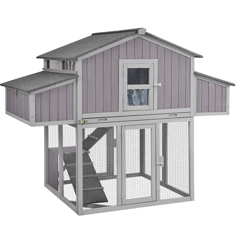 Aivituvin-AIR66 Foldable Chicken Cage for 3-4 Chickens | Fast Assembly Design