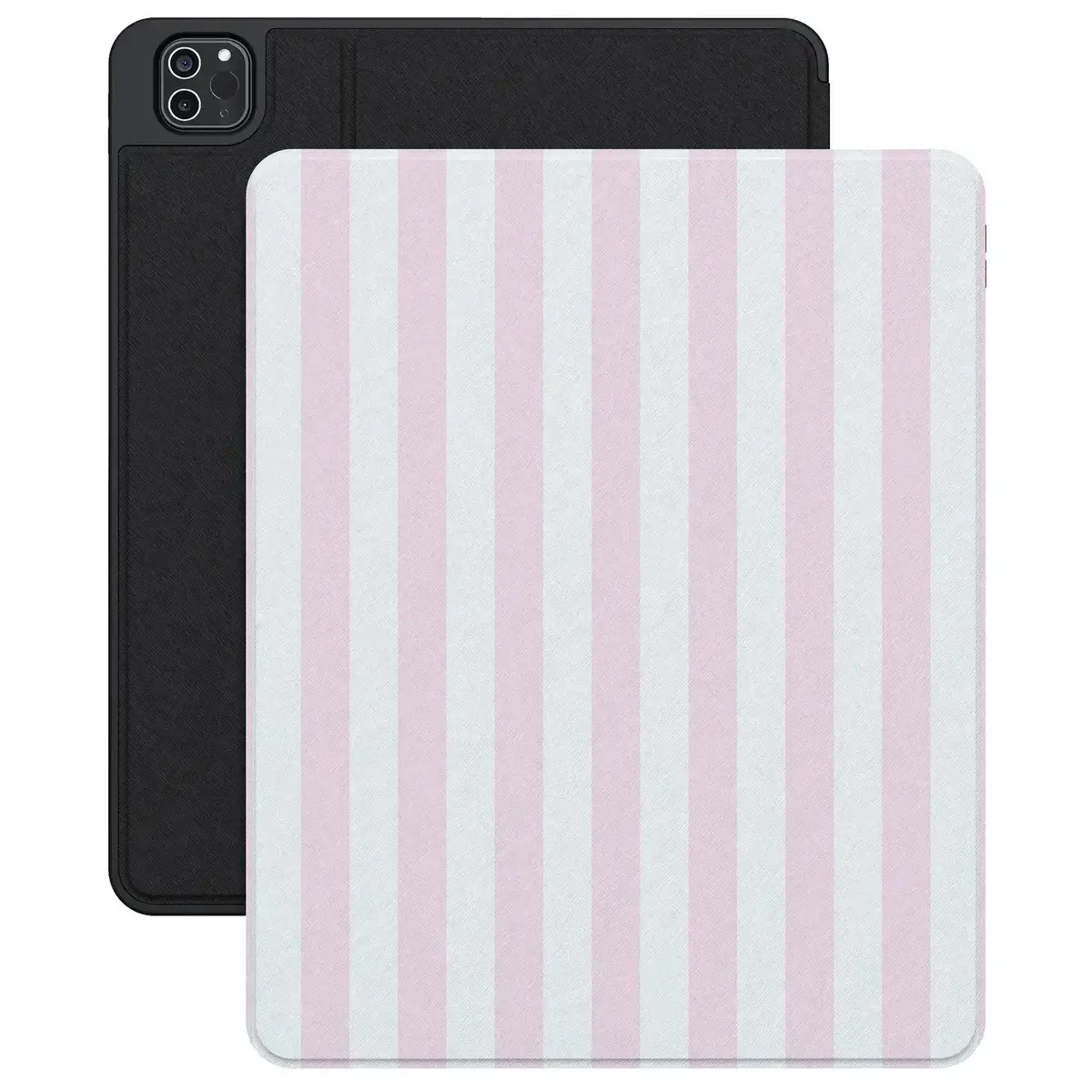 Casely iPad Case | Sunday Best | Pink Stripes