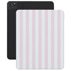 Casely iPad Case | Sunday Best | Pink Stripes