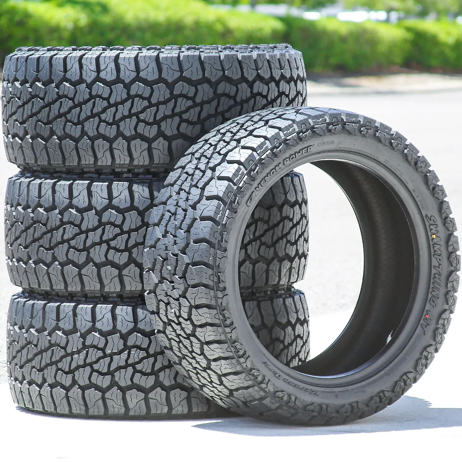 4 Tires Venom Power Swampthing A/T Xtreme Dirt 205/70R15 100T XL AT All Terrain