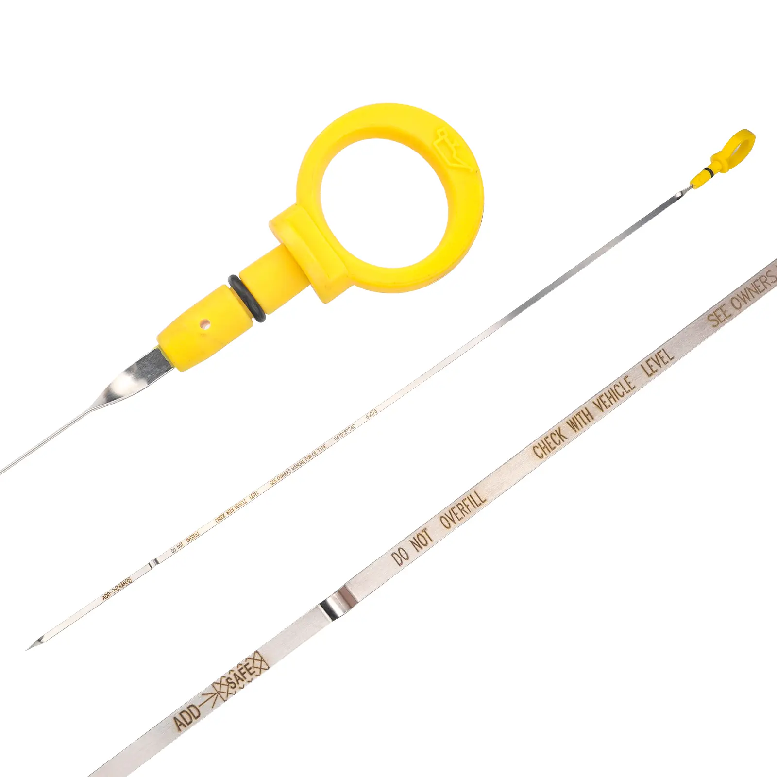 3mirrors Brightly-Colored Handle Oil Dipstick, Engine Oil Level Indicator Compatible with 2005-2008 Chrysler 300, Dodge Charger, Magnum (5.7L HEMI Rear Wheel Drive RWD), OE# 917-324, 4792872AC, 2005 Chrysler 300 Rwd