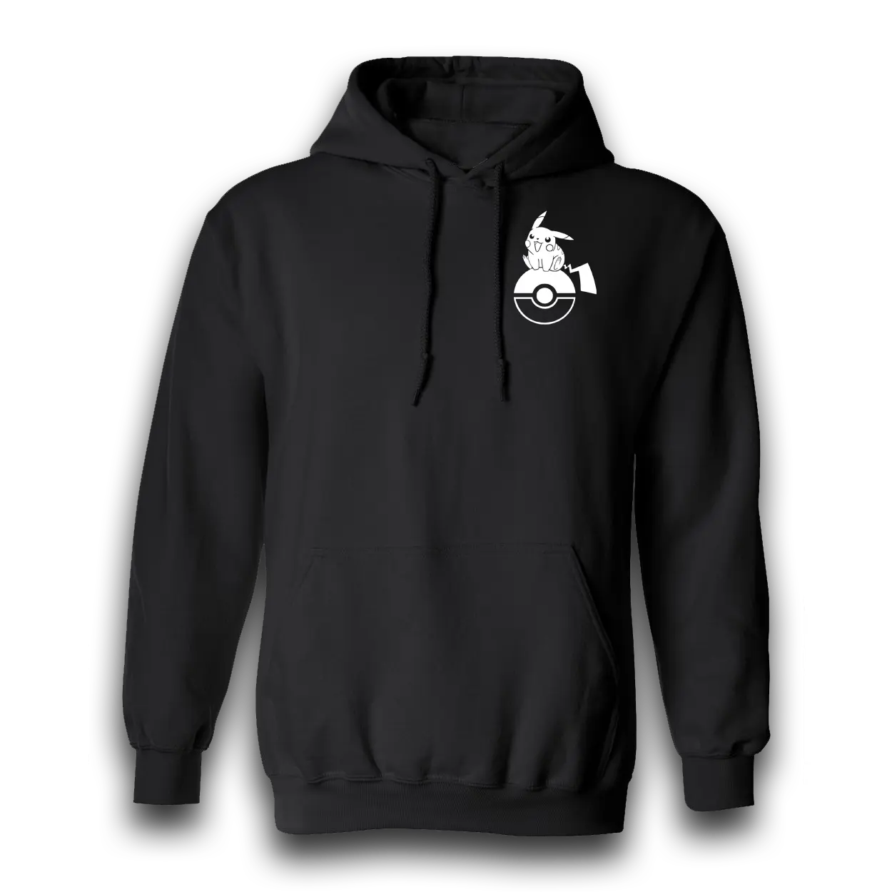 Pokemon - Pikachu Pokeball - Minimalistic Hoodie